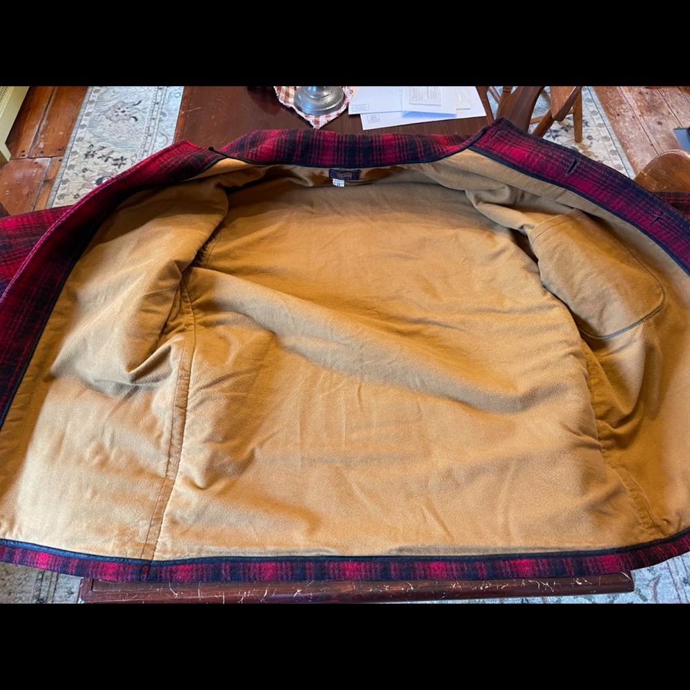 Woolrich Buffalo Plaid Hunting Coat - 1940’s - well cared for - great condition. - Picture 6 of 8